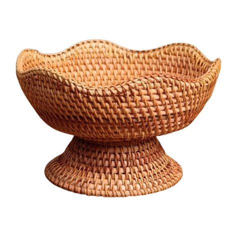 Arrives by Mon, Feb 5 Buy Woven Fruit Basket, Footed Fruit Basket, Table Centerpiece, Rattan Fruit Bowl, Food Snack Serving Basket for Makeup, Countertop Sundries Bathroom small at Walmart.com Basket Table Centerpiece, Kitchen Rattan, Basket Table, Serving Basket, Kitchen Countertop Decor, Basket Centerpieces, Rattan Tray, Tea Snacks, Bathroom Small