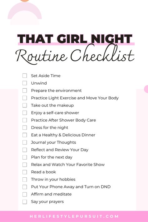 That girl night routine steps Self Care Night Ideas, Cozy Night Routine, Night Routine Checklist, Night Routine Aesthetic, Self Care Night Routine, Night Routine Ideas, Day Planner Template, Evening Rituals, Sunday Routine