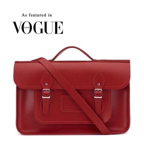 Red Large Leather Cambridge Satchel Bag – The Cambridge Satchel Company UK Store Daisy Bags, Company Bag, Blue Leather Jacket, Drawing Bag, Perfect Handbag, Chic Bags, Classic Bags, Cambridge Satchel, Cambridge Satchel Company