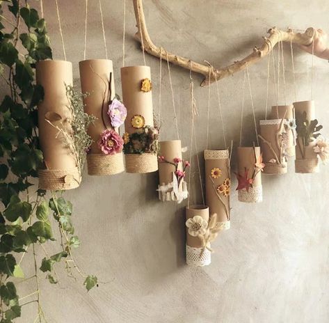 Unique Home Decor Ideas, Reggio Inspired Classrooms, Reggio Classroom, Preschool Classroom Decor, Toilet Paper Crafts, Quilled Creations, Paper Roll Crafts, Creative Activities For Kids, Paper Towel Roll Crafts