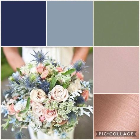 #weddingcolortrend #loveisnotcancelled #weddinginspiration #weddings2020 #pantone2020 #colortrends Dusty Blue Sage Green Mauve Wedding, Wedding Schemes, Bridal Themes, Sage Green Wedding Colors, Pink Wedding Colors, Colour Themes, Gold Wedding Colors, Wedding Motifs, Wedding Color Ideas