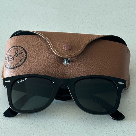 Ray-Ban Polarized Wayfarer Sunglasses In Classic Rayban Wayfarer Men, Ray Ban Sunglasses Mens, Rayban Sunglasses Mens, Ray Ban Original Wayfarer, Ray Bands, Ray Ban Sunglasses Wayfarer, Ray Ban Men, Boo Basket, Ray Ban Wayfarer