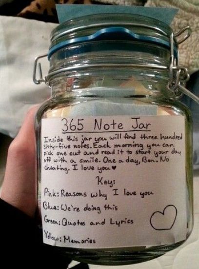 Birthday Presents For Best Friend, 365 Note Jar, Gifts For Boyfriend Long Distance, Note Jar, 365 Jar, Diy Valentines Day Gifts For Him, Valentines Day Gifts For Him Boyfriends, Make Him Feel Special, Bday Gifts For Him