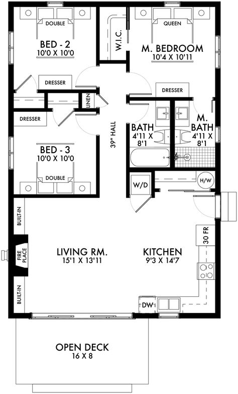 30x32 House Plans, 36x30 House Plans, 900 Sf House Plans, 3 Bedroom 1 Bathroom House Plans, 3bdrm 2 Bath House Plans, Small House Layout Plans 3 Bedroom, 900 Sq Ft House Plans 3 Bedroom, House Floor Plan 3 Bedroom, Free House Plans 3 Bedroom