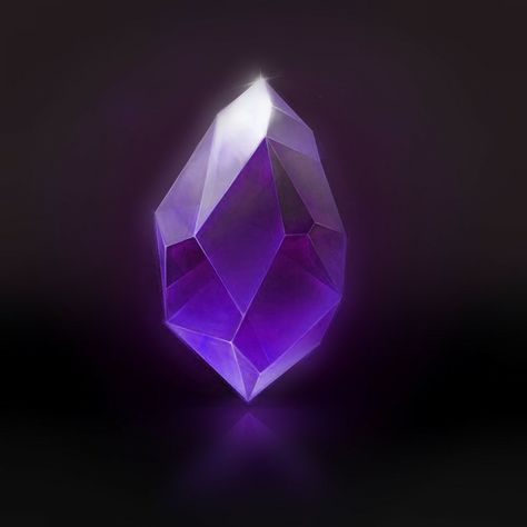 Crystal Rendering, Magical Gemstones, Crystal Planet, Ombre Wallpaper Iphone, Violet Crystal, Game Gem, Gem Drawing, Kyber Crystal, Magic Crystal