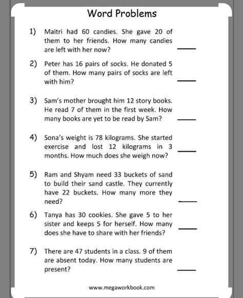 Story Sums Class 2, Easy Math Worksheets, Maths Worksheet, Useful Spanish Phrases, Mental Maths, Math Fact Worksheets, Problem Solving Worksheet, Mental Maths Worksheets, Math Addition Worksheets