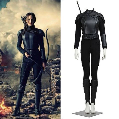 Hunger Games Costumes, Katniss Costume, Games Costumes, Hunger Games Costume, Hunger Games Outfits, Popular Costumes, Warrior Outfit, Costume For Women, Hunger Games 3