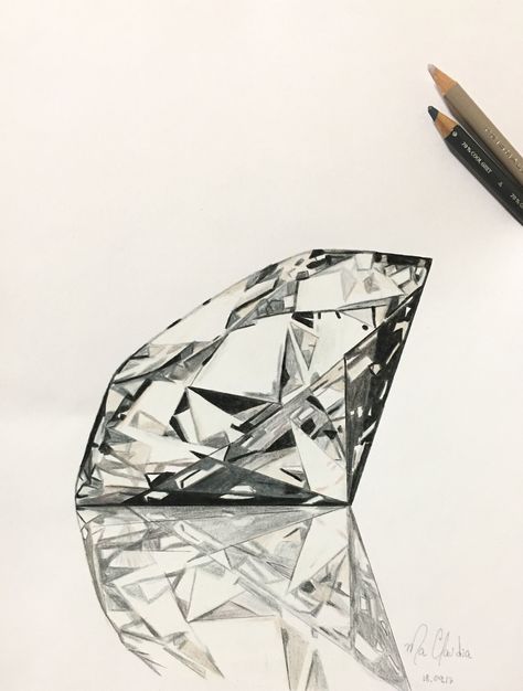 #pencildrawing #art #drawing #sketch #artist #pencil #artwork #pencilart Diamond Pencil Drawing, Shaded Drawings Pencil, Diamond Sketch Drawing, Amazing Drawings Pencil, Diamond Drawing Sketches, Pencil Drawing Exercises, Pencil Art Drawings Realistic, Pencil Art Realistic, Diamond Drawings