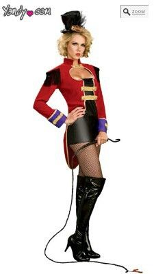 Ring Master - Circus - Yandy.com Circus Outfit Women, Lion Tamer Costume, Circus Halloween Costumes, Cop Halloween Costume, White Halloween Costumes, Ringmaster Costume, Ring Master, Fairy Tale Costumes, Black Leotard