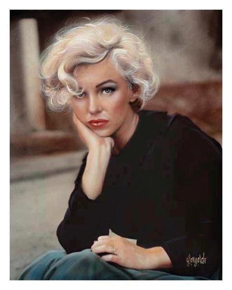 Mm Marilyn Monroe Hair, Marilyn Monroe Artwork, Marilyn Monroe Art, Corte Pixie, Icy Blonde, Marilyn Monroe Photos, Norma Jean, Actrices Hollywood, Norma Jeane