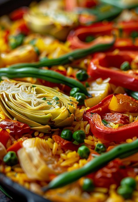 Learn How to Cook Paella Light Summer Dinner Recipes For Free | Recipes You'll Love, Made Easy! Light Summer Dinner Recipes, Veggie Paella, Light Summer Dinners, Trendy Recipes, Crispy Parmesan Potatoes, Summer Dinner Recipes, Paella Recipe, Spanish Dishes, Summer Recipes Dinner