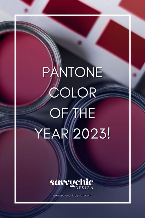 Color has the power to influence. Color can make a statement. Learn what this year's Pantone Color of the Year can do for your business! . . . . . #pantonecoloroftheyear2023 #business #entrepreneur #womanentrepreneur #onlinebusiness 2023 Pantone, 2023 Color Of The Year, 2023 Color, Viva Magenta, Pantone Color Of The Year, Hex Codes, Using Canva, Color Of The Year, Pantone Color