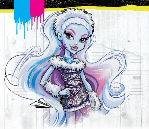 Monster High Wiki, History Cartoon, Abbey Bominable, Monster High Pictures, Sayaka Miki, Character Personality, Personajes Monster High, Lagoona Blue, Fur Headband