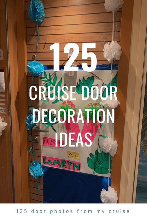 I love to see all of the cruise door decorations while cruising.  On my recent cruise, I took over over 125 photos of various guests' cruise doors and share them in this post.  You'll see cruise door signs, cruise door banners and many diy cruise door decorations. Alaskan Cruise Door Decorations Ideas, Decorate Cruise Cabin Door Ideas, Cruise Cabin Door Decorations Ideas, Ship Door Decoration Ideas, Cruise Ship Door Decoration Ideas, Cruise Doors, Cabin Door Decorations, Cruise Door Decorations, Disney Cruise Door Decorations