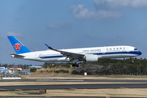 China Southern Airlines, Airbus A350, Narita, Civil Aviation, Aircraft Pictures, Airlines, Aircraft, Tokyo, Models