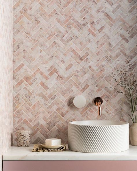 Marble Herringbone Tile, Herringbone Mosaic Tile, Marble Herringbone, Mandarin Stone, Indoor Tile, Concrete Basin, Honed Marble, Herringbone Tile, Marble Mosaic Tiles