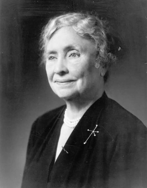 Today in History:  On June 1, 1968, Helen Keller dies in Westport, Connecticut, at the age of 87. Blind and deaf from infancy, Keller circumvented her disabilities to become a world-renowned writer and lecturer.  "My life has been happy because I have had wonderful friends and plenty of interesting work to do,” Helen Keller once wrote. Anne Sullivan, The Miracle Worker, Nasa History, Diane Arbus, Today In History, Helen Keller, We Are The World, Head & Shoulders, Famous Women