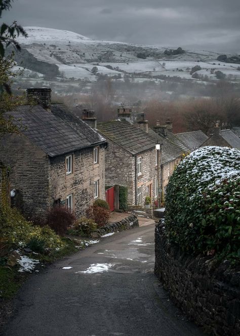 Genius Loci, Somewhere In Time, English Village, Cute Cottage, British Countryside, English House, Peak District, Village Life, City House