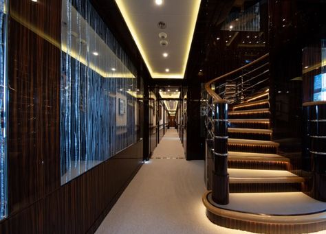 Oceanco Yacht AHS interior Oceanco Yacht, Luxury Yacht Interior, Nautical Interior, Yacht Interior Design, Yacht Builders, Luxury House Interior Design, Yacht Interior, Small Balcony Decor, Luxury Lifestyle Dreams