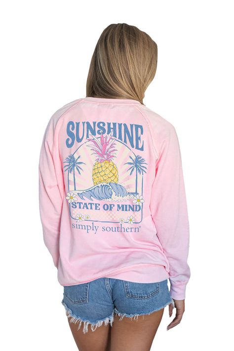 Simply Southern Outfits, Southern Logo, Southern T Shirts, School Shopping List, Sunshine State Of Mind, Simply Southern T Shirts, Simply Southern Shirts, Southern Outfits, Perfect Sweater