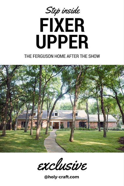 An inside look at a home featured on HGTV's hit show Fixer Upper to see what it looks like after the clients move in. Building Roots Hgtv, Fixer Upper Season 5, Fixxer Upper, Fixer Upper Tv Show, Magnolia Farms Fixer Upper, Fixer Upper Joanna, Gaines Fixer Upper, Fixer Upper Living Room, Gaines Farmhouse