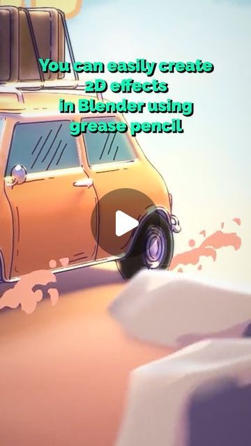 Ares 3D - 12b on Instagram: "How to use grease pencil in blender to create 2d animations  #3dillustration #b3d #blender3dsnack #blender3dtutorial #greasepencil" Blender Illustration, Blender Grease Pencil, Grease Pencil, 3d Tutorial, 2d Animation, Blender 3d, 3d Illustration, Grease, Being Used