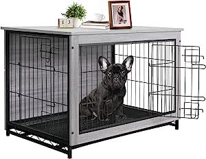 Dog Kennel Indoor, Modern Dog Houses, Indoor Dog Kennel, Wooden Dog Kennels, Large Dog Crate, Dog Crate Furniture, Dog Cage, Dog Playpen, Family Photo Frames