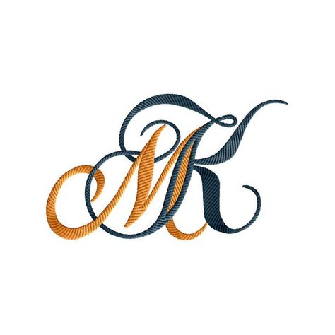 M and K or K and M 1 Two-Letter Monogram Combination Machine | Etsy M K Tattoo Letter, M K Logo Design, M And K Letters Together, M K Tattoo, M K Logo, Fancy Letter M, M Letter Design, Dental Business Cards, Meldi Ma Hd Photo