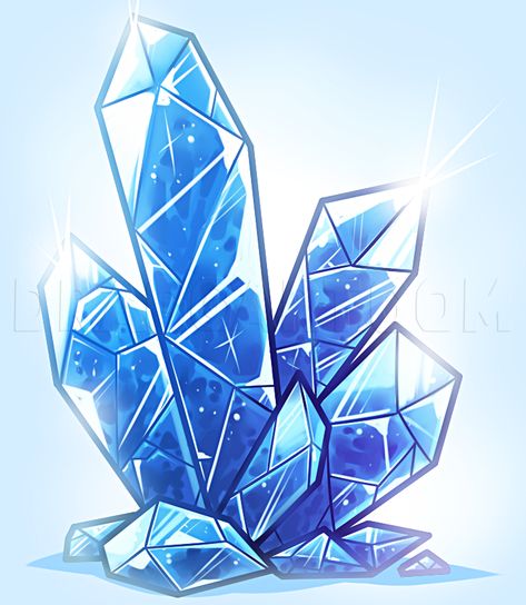 This lesson is sort of like the jewels one I uploaded, it's on the same hardness, but not the same thing. Here is "how to draw crystals Draw Crystals, Crystals Art Drawing, Ice Drawing, Crystals Art, Gem Drawing, Crystal Drawing, Gemstone Art, Ice Crystals, Background Drawing