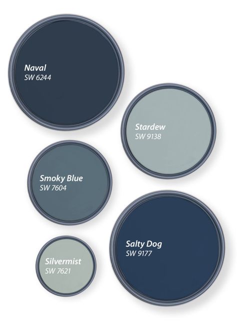 Colors That Go With Navy Blue Bathroom, Exterior House Navy Blue, Sw Naval Dining Room, Outdoor Sherwin Williams Paint, Blue And Gray Paint Schemes, Dark Blues For Bedroom, Midnight Blue Sherwin Williams, Sherwin Williams Paint Colors 2022 Blue, Blue Grey Exterior House Colors Sherwin Williams