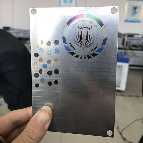 3800$. In stock. Do you want to marking different colors on stainless steel? How much mopa fiber laser marking machine for color engraving? #nameplatemaking  #nameplateprinting  #fiberlasermarking  #colorlogomarking  #colormarkingonstainlesssteel  #stainlessteel  #aluminumblackmarking  #aluminumblackcolormaking Fiber Laser Engraving Ideas, Bar Interior Design, Laser Engraved Ideas, Bar Code, Figure Photo, Laser Marking, Laser Engraving Machine, Engraving Machine, Bar Interior