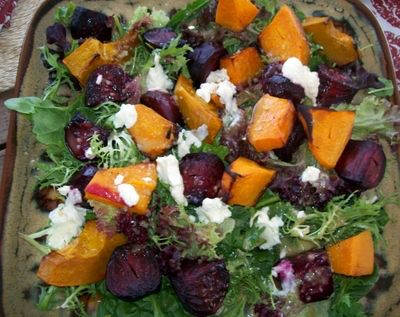 Beetroot And Feta Salad, Pumpkin Feta, Bunny Food, Beetroot Recipes, Feta Salad Recipe, Orange Sweet Potatoes, Pumpkin Salad, Feta Salat, Yummy Salads