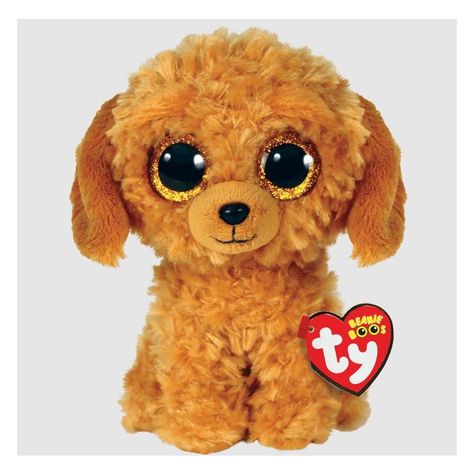 Ty - Noodles Golden Doodle Reg Image 1 Beanie Boo Dogs, Golden Doodle Dog, Ty Toys, Dog Beanie, Soft Toy Dog, Ty Beanie Boos, Beanie Boo, Golden Doodle, Doodle Dog