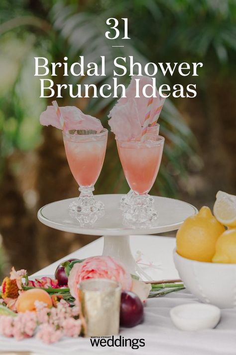 Mimosas Bridal Shower Ideas, Bridal Shower Brunch Recipes, Table Decorations For Bridal Brunch, Bridal Shower Brunch Drinks, Food For Bridal Shower Brunch, Brunch Ideas For Bridal Shower Recipes, Upscale Bridal Shower Ideas, Bridal Shower Brunch Desserts, Bridal Shower Snacks Appetizers