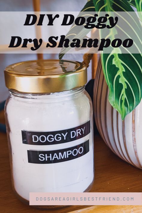 All Natural Dog Shampoo, Diy Dog Grooming Products, Diy Dog Cologne, Diy Pet Care Products, Diy Dog Perfume Sprays, Dog Dandruff Remedy, Diy Dog Stuff To Sell, Dog Dry Shampoo, Dog Deodorizer