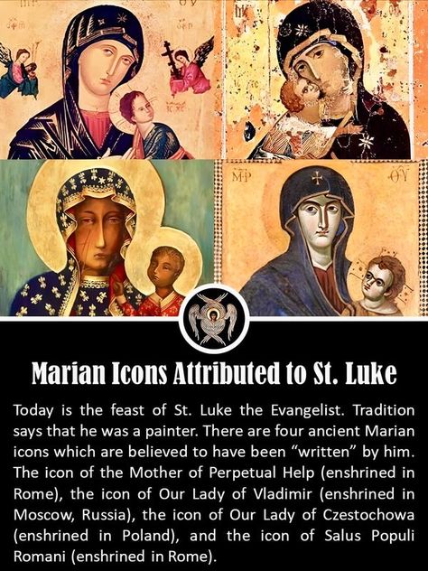 Rafael Villongco Saint Luke The Evangelist, Mother Of Perpetual Help, Catechism Of The Catholic Church, Luke The Evangelist, Our Lady Of Czestochowa, Saint Luke, Bible Pictures, Blessed Virgin, Blessed Virgin Mary