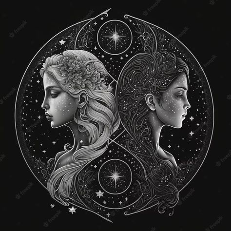 12 Zodiac Signs Art, Gemini Astrology Art, Zodiac Gemini Art, Zodiac Sign Wallpaper, Zodiac Signs Art, Zodiac Sign Illustration, Wallpaper Square, About Gemini, Gemini Wallpaper