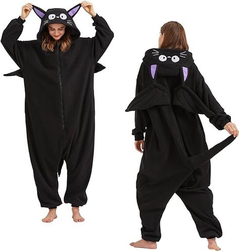 https://www.amazon.com/WAWRTOU-Halloween-Costume-Christmas-Sleepwear/dp/B0C46C9RPZ/ref=mp_s_a_1_7?keywords=cat+onesie&qid=1700334646&sr=8-7 Mothman Costume, Onesie Halloween Costume, Christmas Sleepwear, Cute Cat Costumes, Cat Onesie, Pajama Costume, Pajamas Christmas, Sleepwear For Women, Halloween Onesie