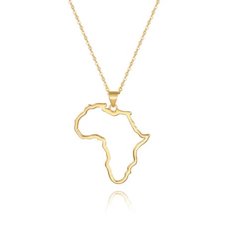 Africa Outline, Country Necklace, Africa Necklace, African Map, Gifts Box, Necklaces Chain, Necklace Trendy, Map Pendant, Outline Designs