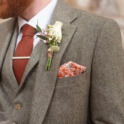 Groomsmen Presents, Mens Wedding Ties, Formal Wedding Attire, Burnt Orange Weddings, Kids Ties, Orange Bows, Orange Tie, Floral Pocket, Orange Wedding