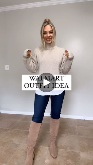 Small Boots, Walmart Outfits, Walmart Fashion, 10k Views, Mariah Carey, Fall Fashion Outfits, Outfit Idea, Fall Fashion, Jeans Fit