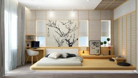 Japanese Minimalism Japanese Bedrooms, Bedroom Japanese Style, Japandi Style Interior Design, Japanese Bedroom Design, Japandi Bedroom Design, Japanese Style Bedroom, Western Bedrooms, Modern Japanese Style, Japanese Bedroom