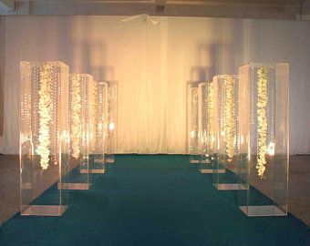 Couple Shower Decor, Show Display Ideas, Interior Pillars, Acrylic Pedestal, Decorative Pillars, Display Pedestal, Acrylic Display Box, Bridal Shower Backdrop, Bridal Shower Planning