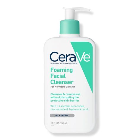 Discover great products at the best prices at Dealmoon. CeraVe Foaming Face Wash for Normal To Oily Skin - CeraVe | Ulta Beauty. Price:$17.99 at ULTA Beauty Cerave Cleanser, Best Facial Cleanser, Foaming Facial Cleanser, Foaming Face Wash, Facial Cleansers, Skin Cleanse, Moisturizing Lotions, Beauty Logo, Mens Skin Care