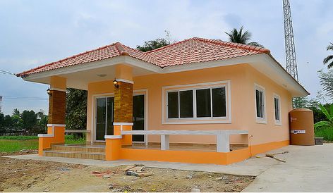 Small House Images, Philippines House Design, One Storey House, Affordable House Plans, Modern Bungalow House, House Design Pictures, Simple House Design, House Plan Gallery, Simple House Plans