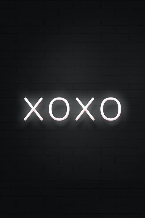 Glowing XOXO neon typography on a black background | free image by rawpixel.com / Hein Black Neon Quotes Aesthetic, Neon Black Aesthetic Wallpaper, Black And White Neon Sign Aesthetic, Gray Neon Aesthetic, Black Widget Photos, Black Neon Aesthetic, White Neon Aesthetic, Black Aesthetic Pics, Black Widgets Aesthetic