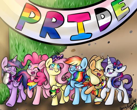 All my favorite ships in one TwiPie, FlutterDash, and RariJack Bandana Banner, My Little Pony Wallpaper, My Little Pony Comic, My Little Pony Drawing, Mlp Equestria Girls, Happy Pride, Mlp Pony, My Little Pony Pictures, Pony Drawing