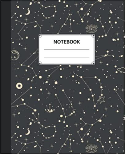 Composition Notebook: Black Zodiac Constellation Stars: Pretty Astrology Notebook | Zodiac Constellation Notebook for School | Celestial Stars Wide Ruled Composition Notebook: Studios, Leo Queen, Marie, Krystine: Amazon.com: Books Astrology Notebook, Black Zodiac, Leo Queen, Constellation Stars, Notebook For School, Celestial Stars, Zodiac Constellations, Composition Notebook, Constellations