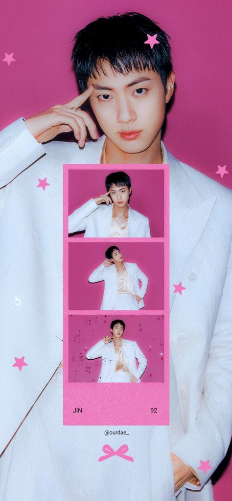 Jin for weverse pink coquette, wallpaper lock screen. 🩷📷 Bts Coquette Wallpaper, Jin Weverse Magazine, Bts Pink Wallpaper, Lock Screen Wallpaper Pink, Jin Aesthetic Wallpaper, Wallpapers Coquette, Coquette Wallpaper Iphone, Jin Bts Wallpaper, Pink Coquette Wallpaper