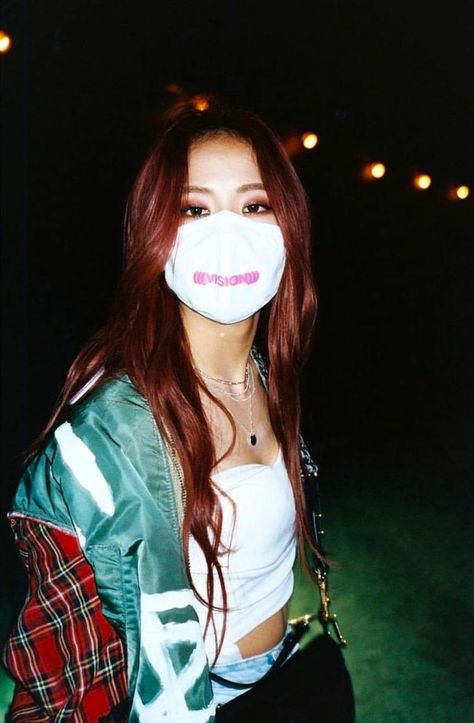 Jisoo Red Hair, Jisoo Red, Red Hair, Red, Hair